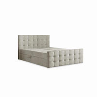 POLSTERBETT Coriano Beige 180x200 cm - Beige, Textil (180/200cm) - B&B Home