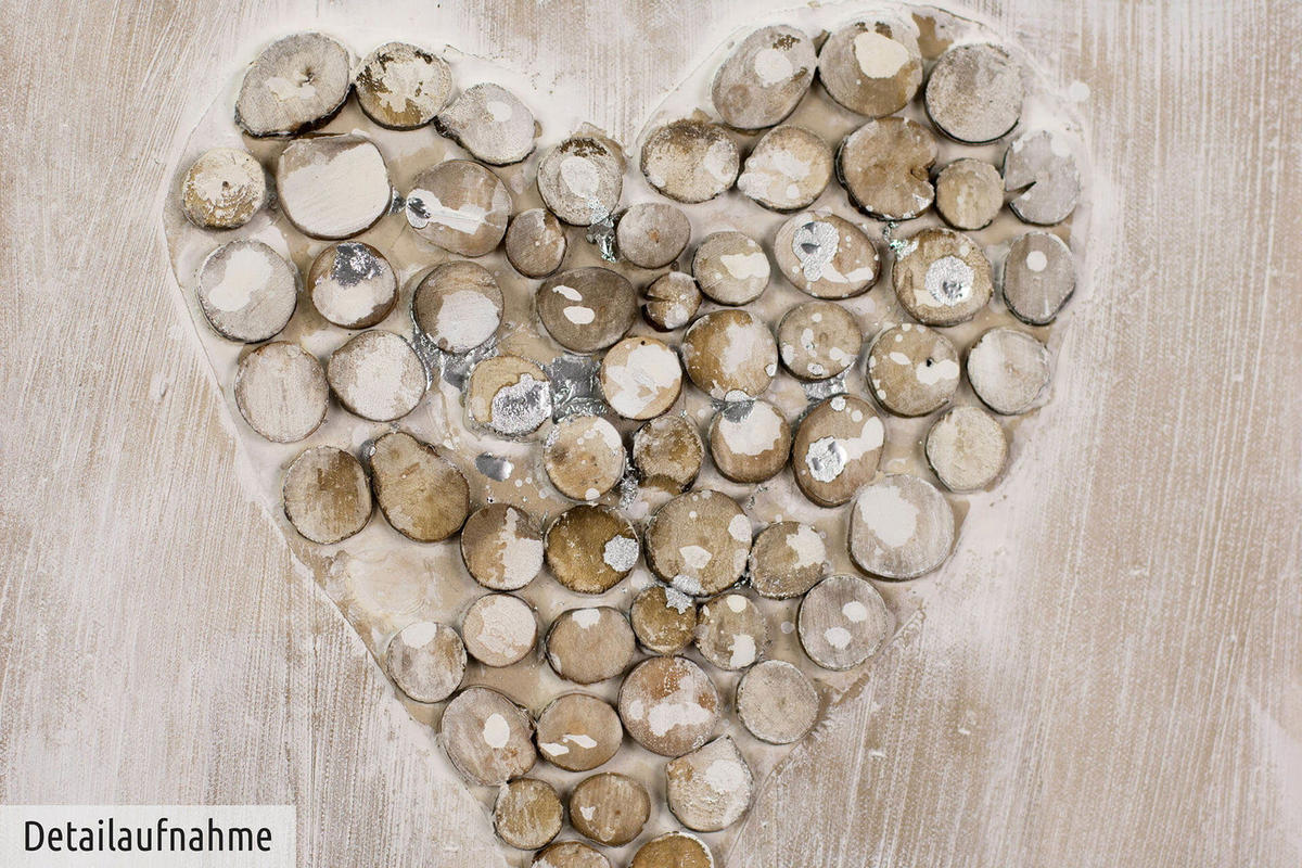 ÖLGEMÄLDE 30/30 cm - Braun, Holz/Textil (0.46/30cm) - KUNSTLOFT