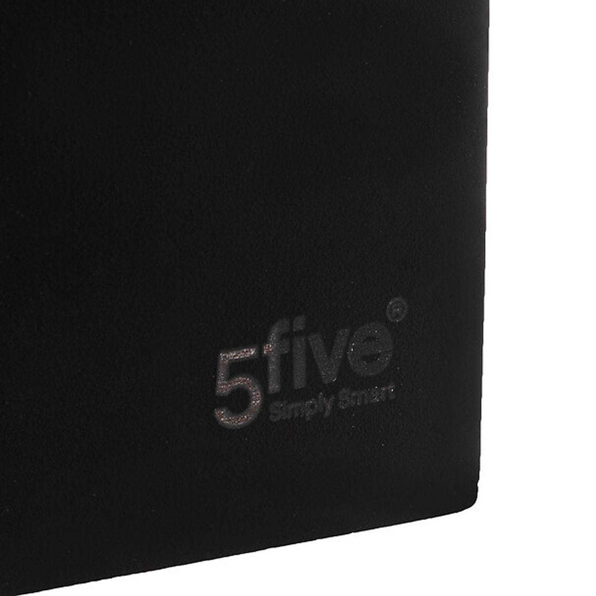 AUFBEWAHRUNGSBOXEN Set Bava 3-tlg., MDF, Bambus, Schwarz - Schwarz, Holzwerkstoff (25/16/34cm) - 5five Simply Smart
