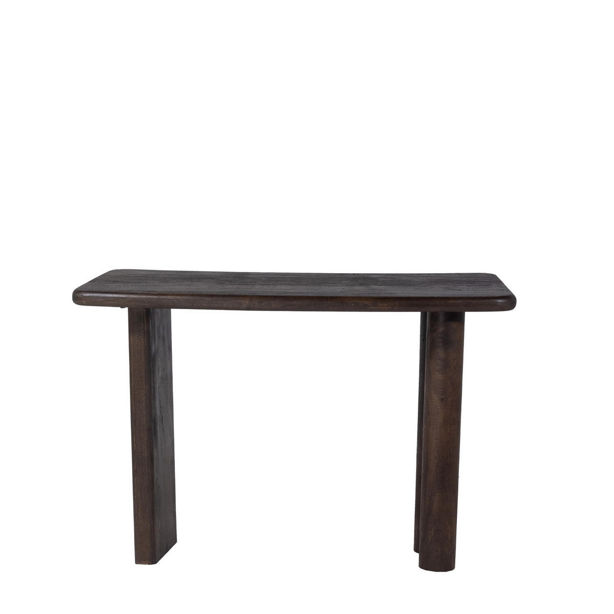 KONSOLENTISCH aus Mangoholz 113cm, braun - Braun, Holz (113/44/76cm) - Giga Meubel