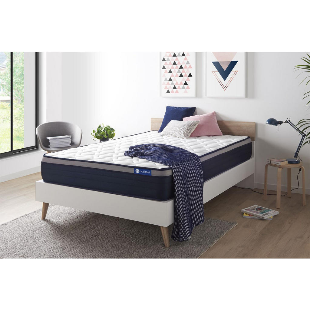 Thumbnail - Actisom Matratze, Weiß, Textil, H3, 140x220 cm, Oeko-Tex® Standard 100, Schlafzimmer, Matratzen Shop, Matratzen