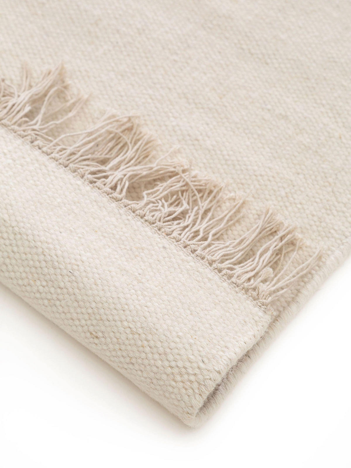 TEPPICH Liv Cream 80x250 cm - Creme, Textil (80/250cm) - benuta Pop