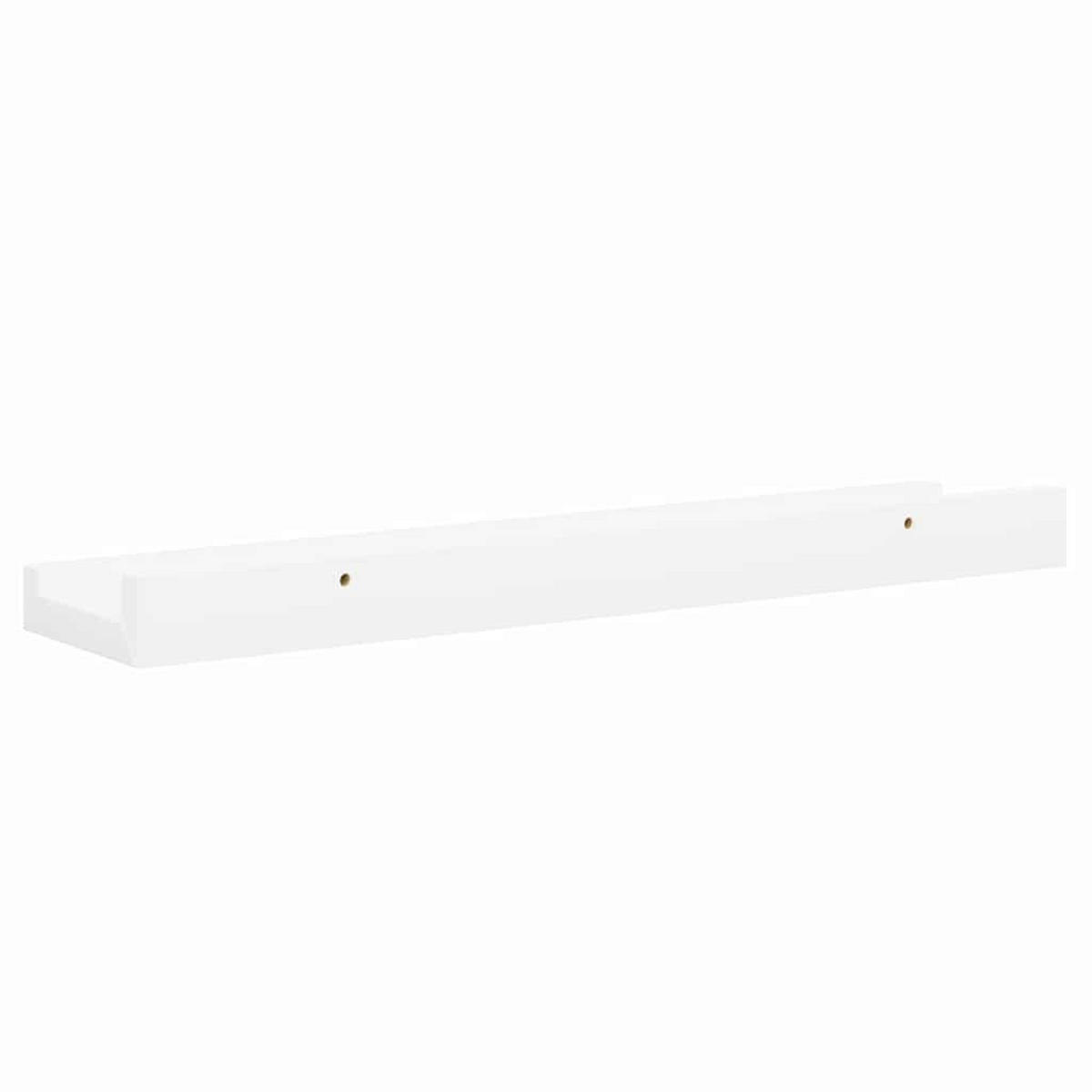 BILDERLEISTEN 2Er Set Weiss 40/9/3 Cm Mdf - Weiß, Holzwerkstoff (9/3/40cm) - vidaXL