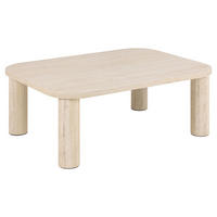 COUCHTISCH, Solano, Beige, MDF, 100 x 75 x 36 cm - Beige, Holzwerkstoff (75/100/36cm) - ebuy24