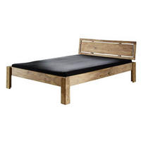 BETT Massivholz Sheesham 200 x 200 x 83 braun NATURE BROWN #523 - Braun, Holz (200/200cm) - Massivmoebel24