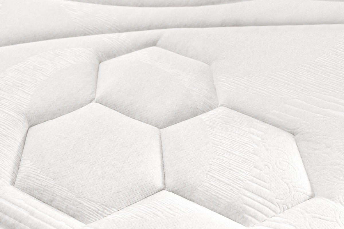 MATRATZE Quantum Alta Densidad - 150X190 cm - Weiß, Textil (150/190cm) - Moonia