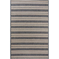 OUTDOORTEPPICH River Beige/Blau 100x150 cm - Blau/Beige, Kunststoff (100/1cm) - KUNSTLOFT
