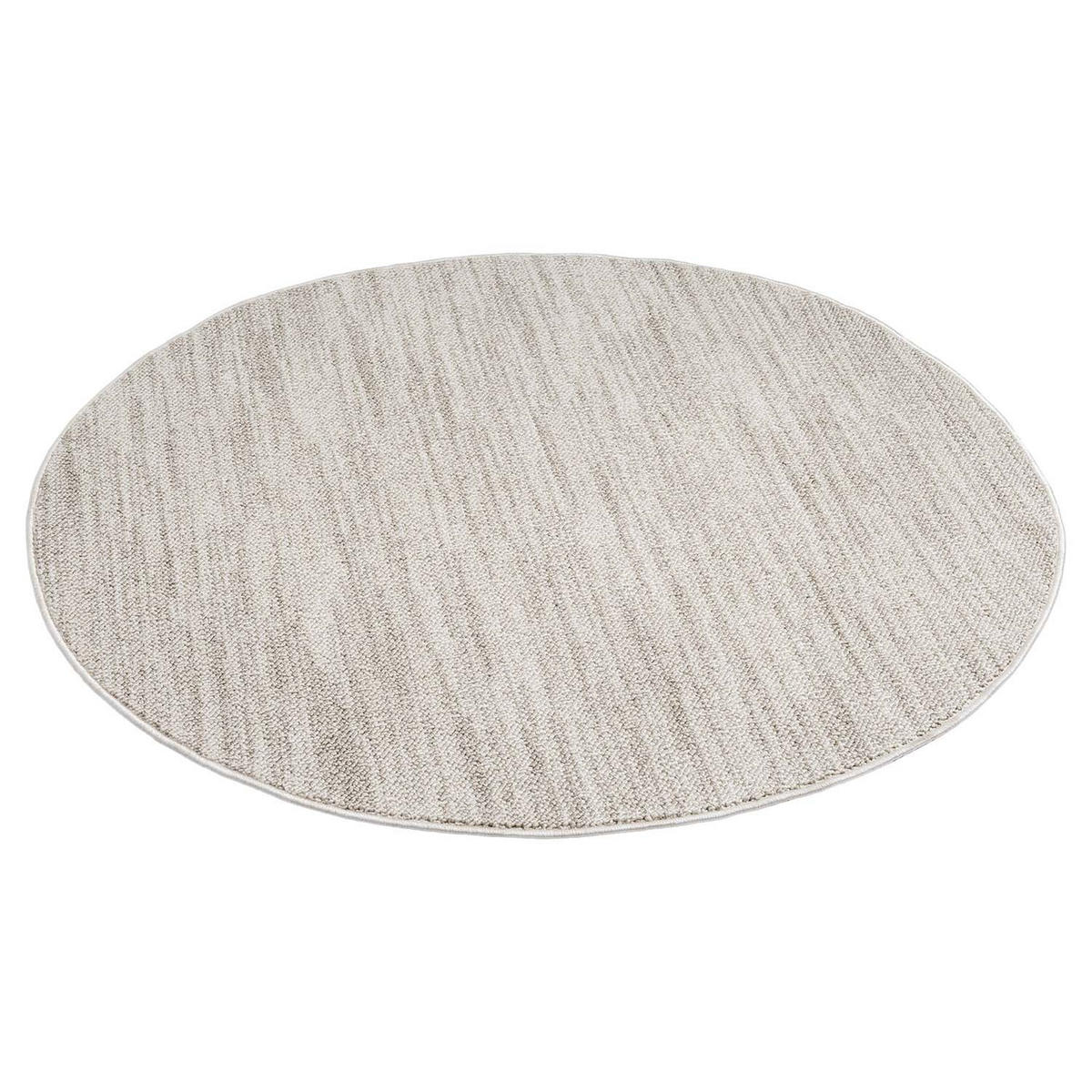 KURZFLOR-TEPPICH Clasico 0052 Taupe 160 cm Rund - Taupe, Textil (160/160cm) - carpet city