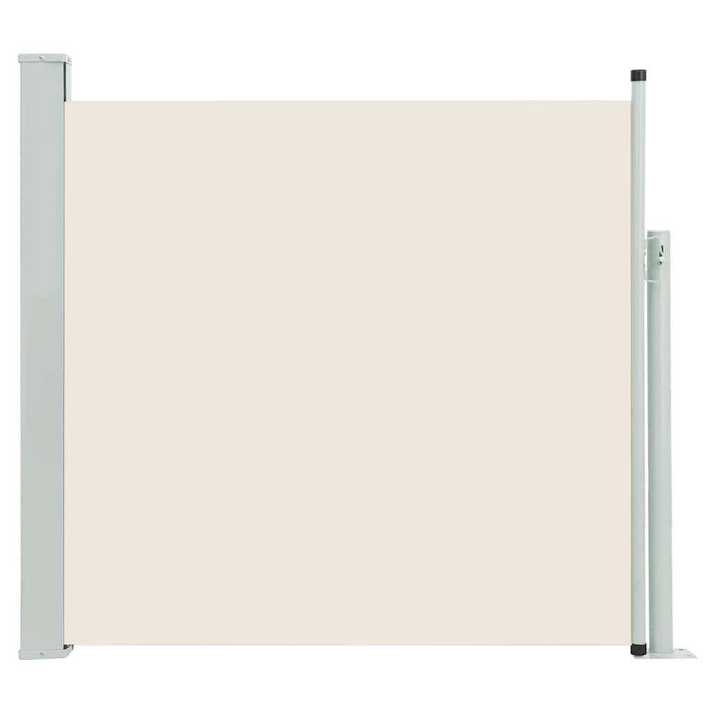 AUSZIEHBARE Seitenmarkise 100x500 cm Creme - Creme, Textil (500/100/500cm) - furnicato