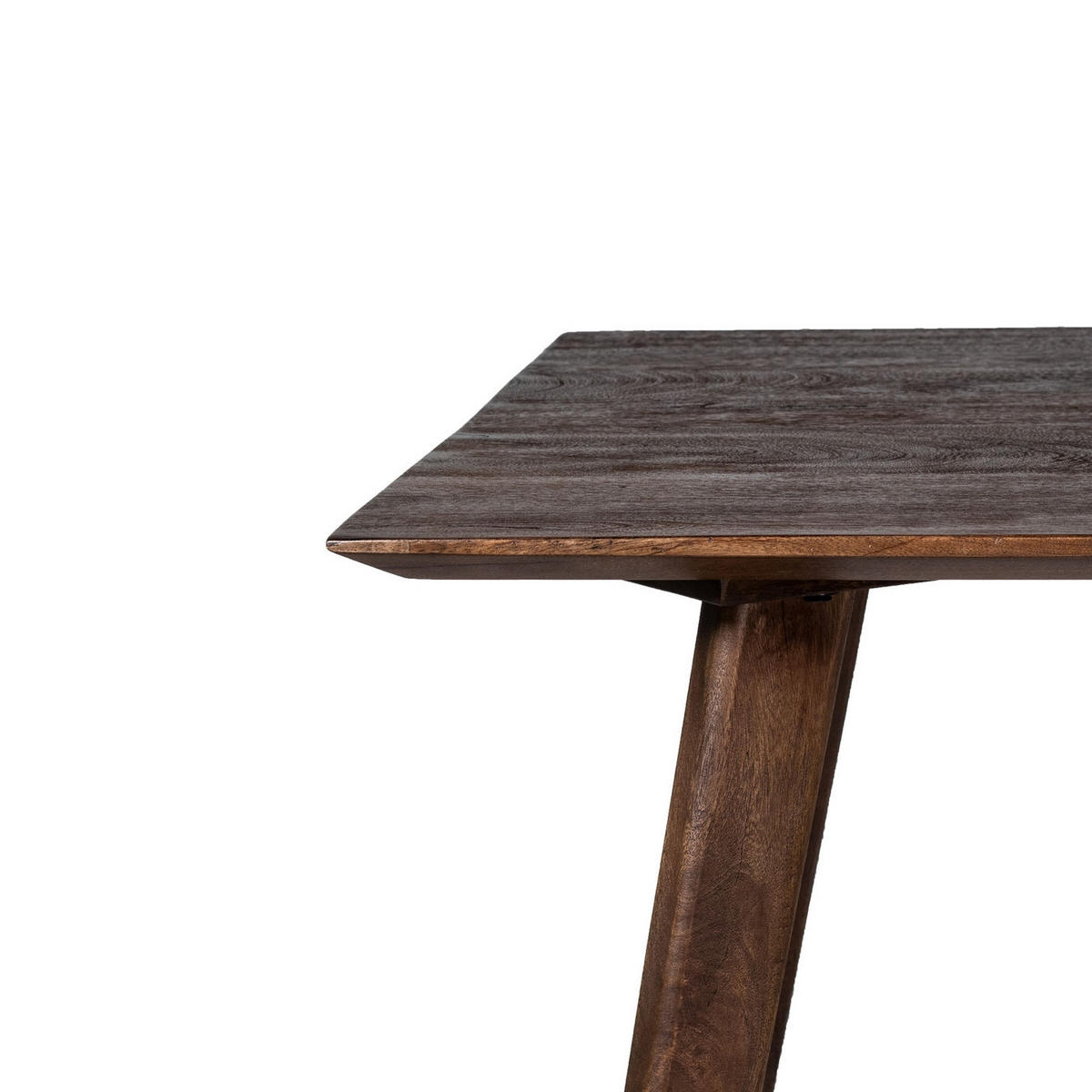ESSTISCH aus Mangoholz 240cm, dunkelbraun - Dunkelbraun, Holz (240/90/90cm) - Giga Meubel
