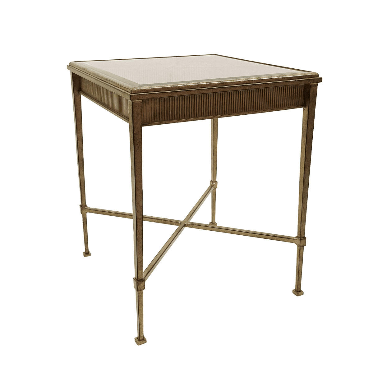 Signature Beistelltisch Gold 45x56x45 cm