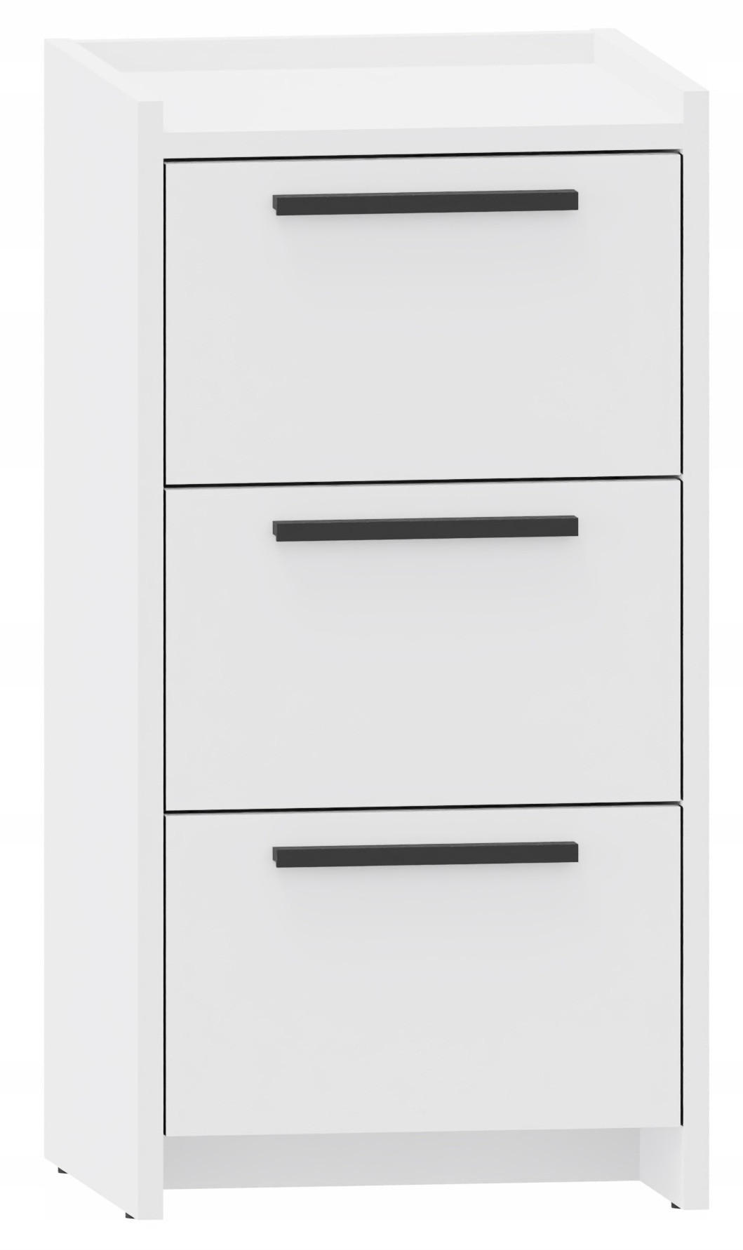 KOMMODE ALTIVO 3SW Weiß 36/35,6/70,4 cm - Weiß, Holzwerkstoff (36/70.4/35.6cm) - Matkam Möbel
