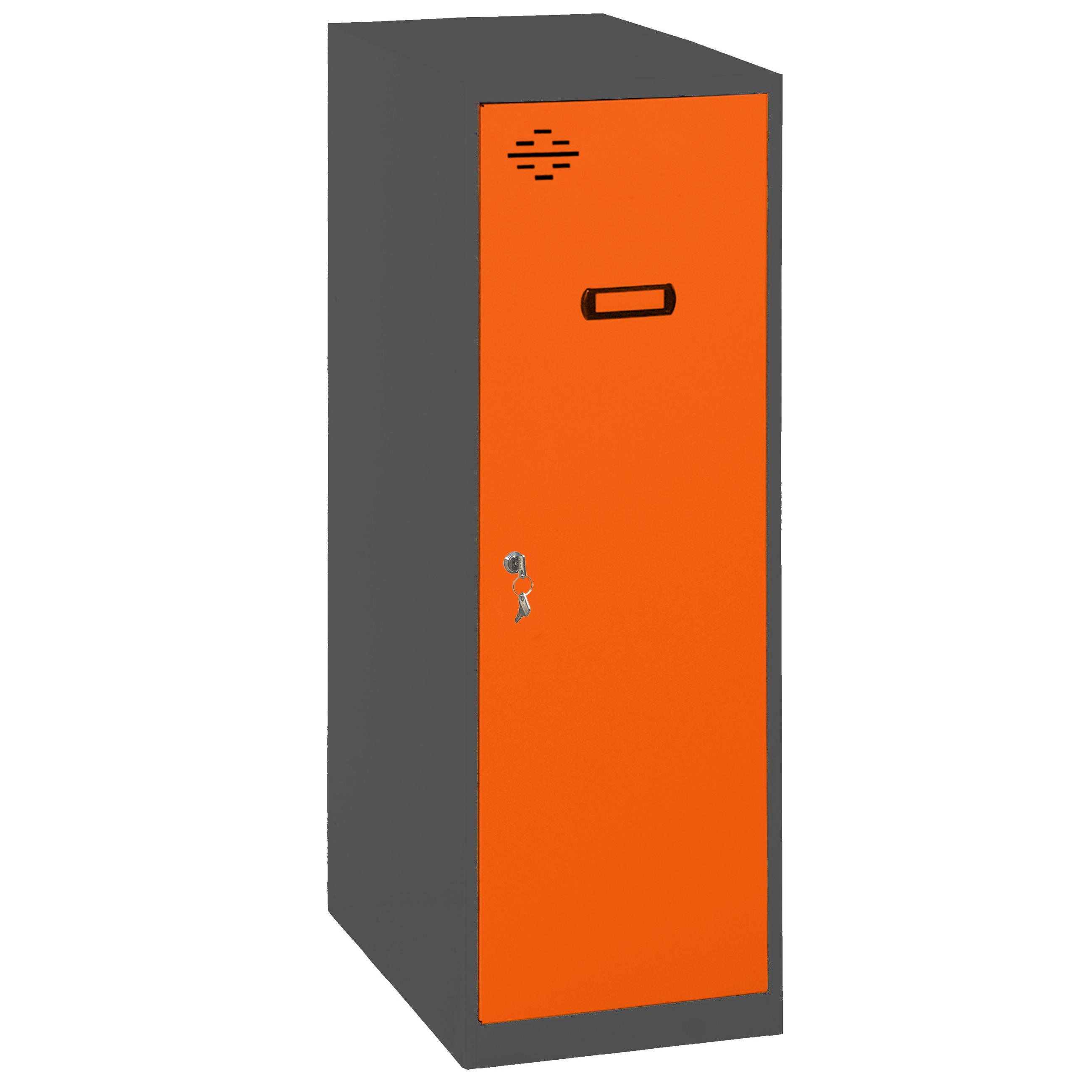Proregal Schliessfachwürfel Orange 30x91.5x50 cm