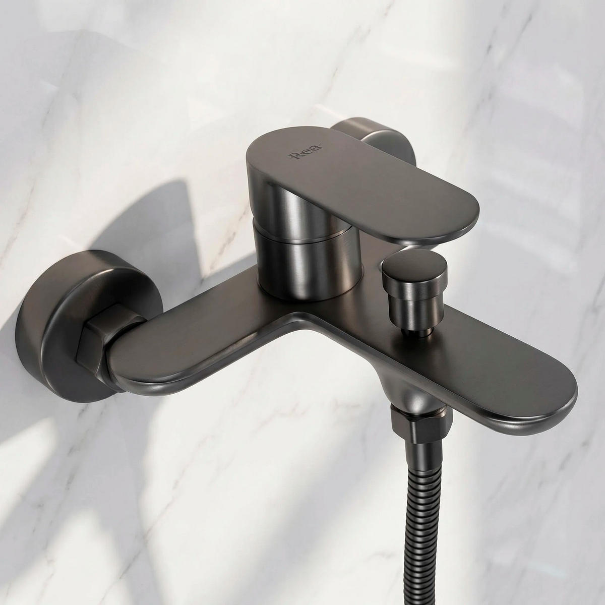 WANNENARMATUR Rea Drop Titan - Titanfarben, Metall (18.5/11.5/13cm) - REA