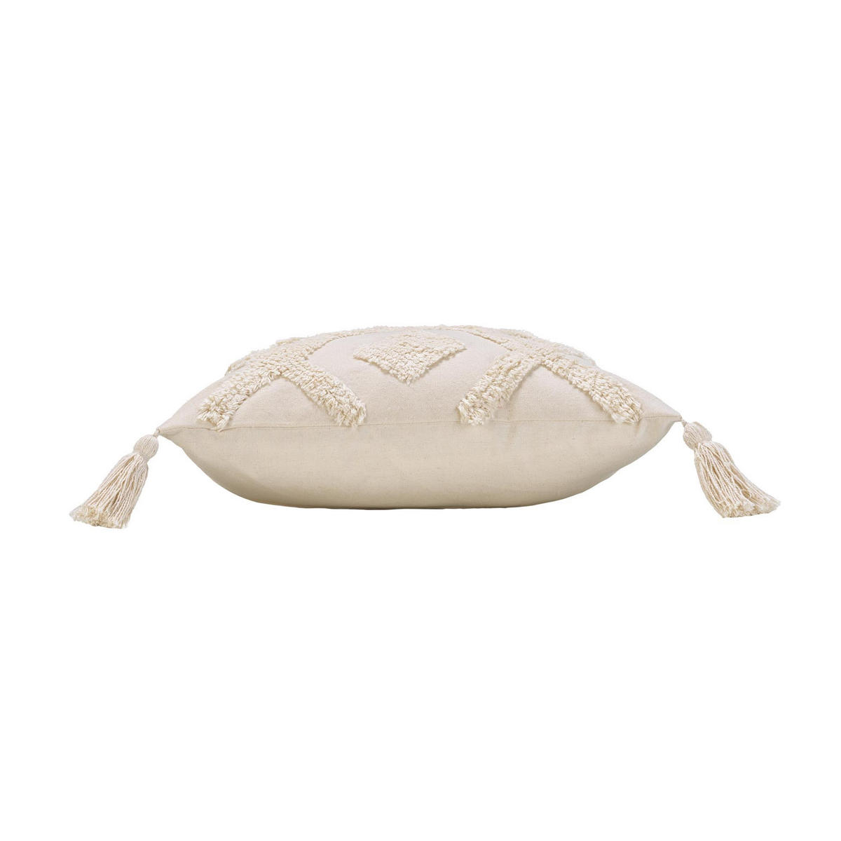 KISSEN Inca 40/40 cm - Beige, Naturmaterialien (40/40cm) - Douceur d´intérieur