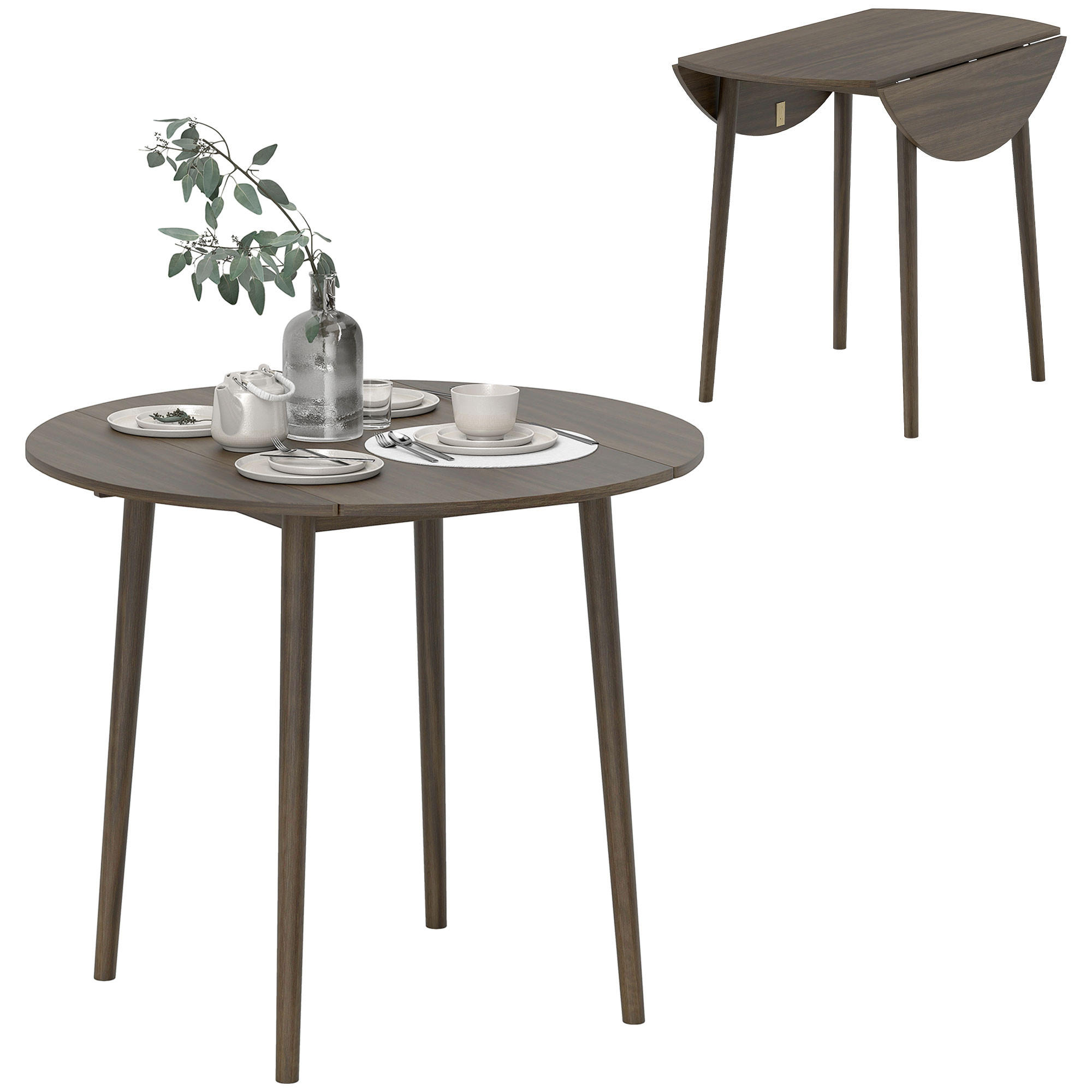 ESSTISCH Grau 1 Stück - Grau, Kunststoff (89/89/73.5cm) - GiPP