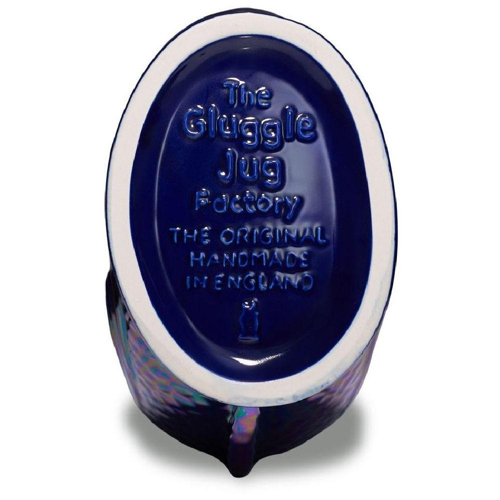 KARAFFE mit „Gluck-Gluck“-Geräusch 27,5/17/9,5 cm - Dunkelblau, Keramik (1.2L) - Gluckigluck