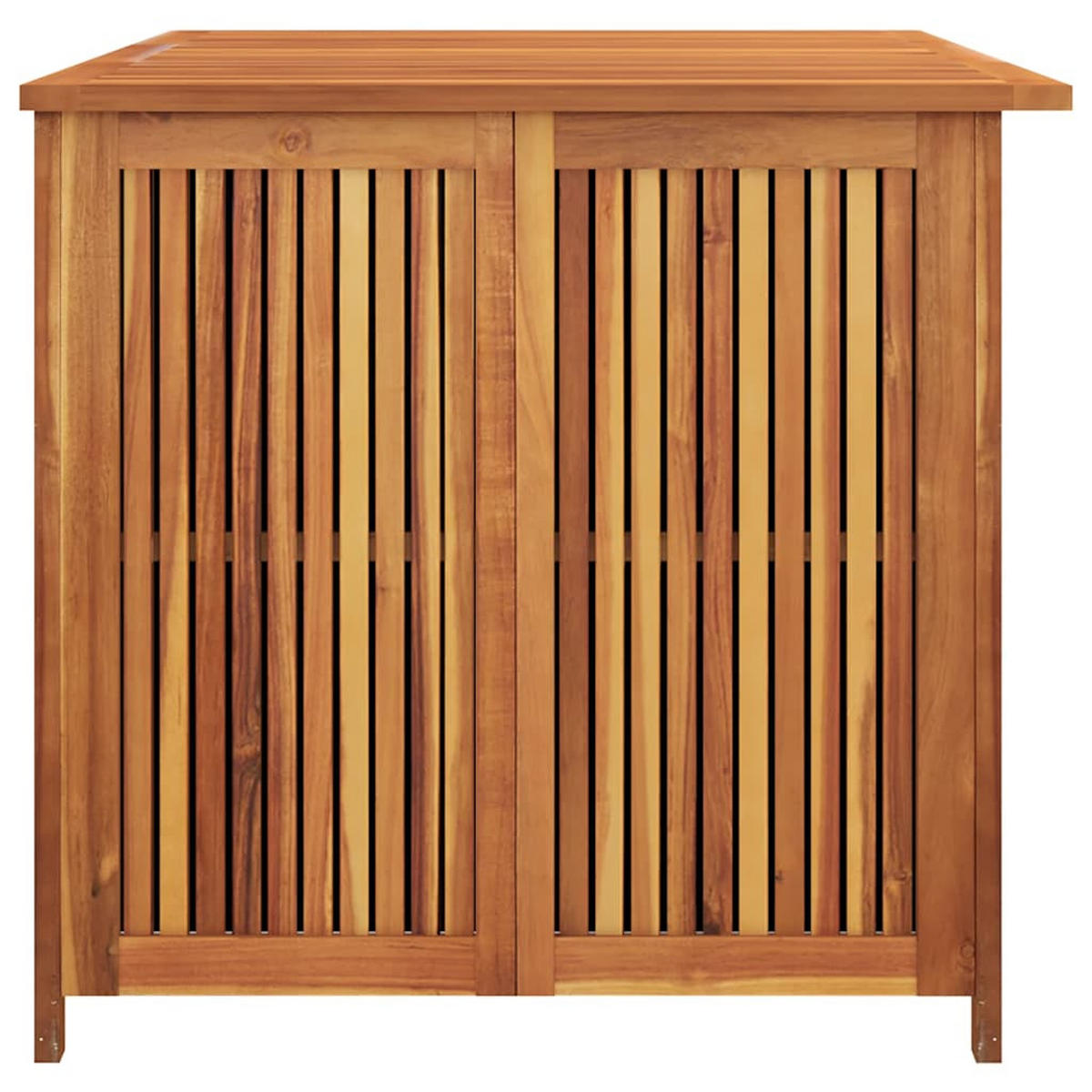 GARTENBOX 150/80/75 Cm Massivholz Akazie - Braun, Holz (80/75/150cm) - vidaXL