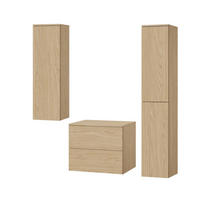 BADMÖBEL-SET Color Frühlings-Eiche 3-Teilig (2S 60 + 1D 100 + 2D 160) - Eichefarben, Holzwerkstoff (120/160/45cm) - mzm24
