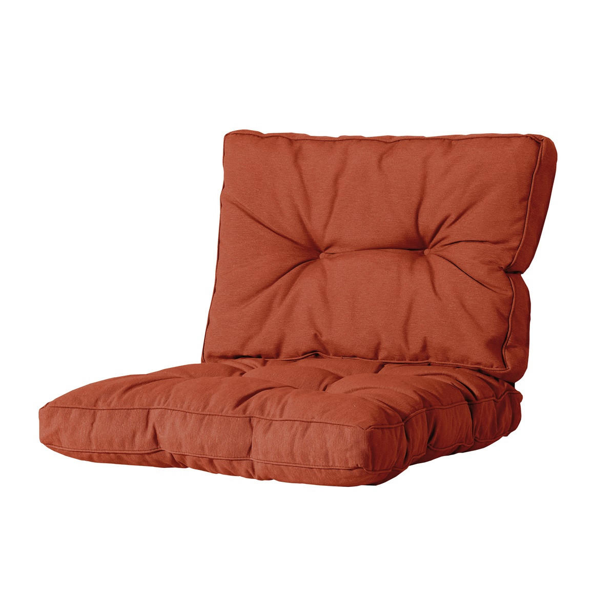 RÜCKENKISSEN Panama 43/60 cm 2er-Set - Rot, Textil (60/8/43cm) - Madison