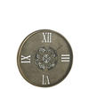 UHR ROMAN - Metall - Kupfer - Ø 80 cm - Kupferfarben, Metall (80/10/80cm) - J-Line