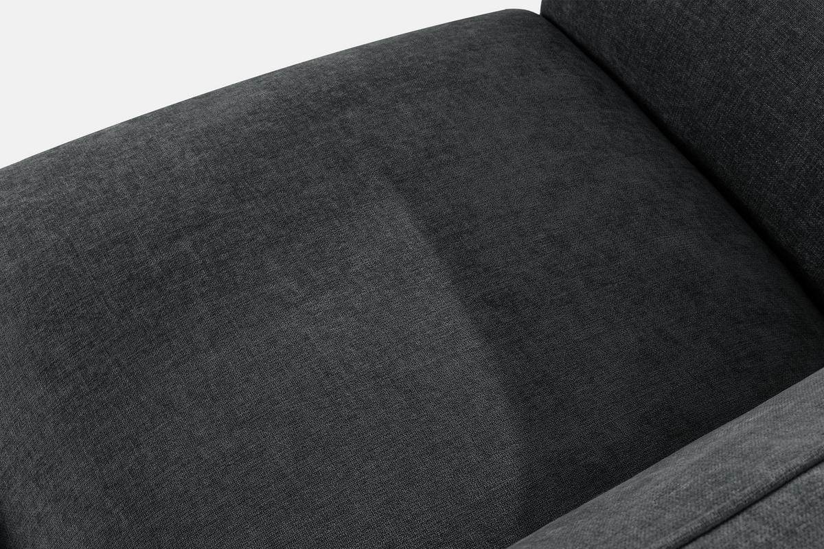 2-SITZER SOFA FUBBO, Anthrazit - Anthrazit, Holz/Holzwerkstoff (210/73/96cm) - KONSIMO®