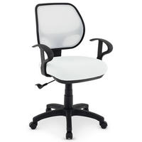 KINDERDREHSTUHL COOL-1 - Weiß, Textil (58/97/58cm) - IDIMEX