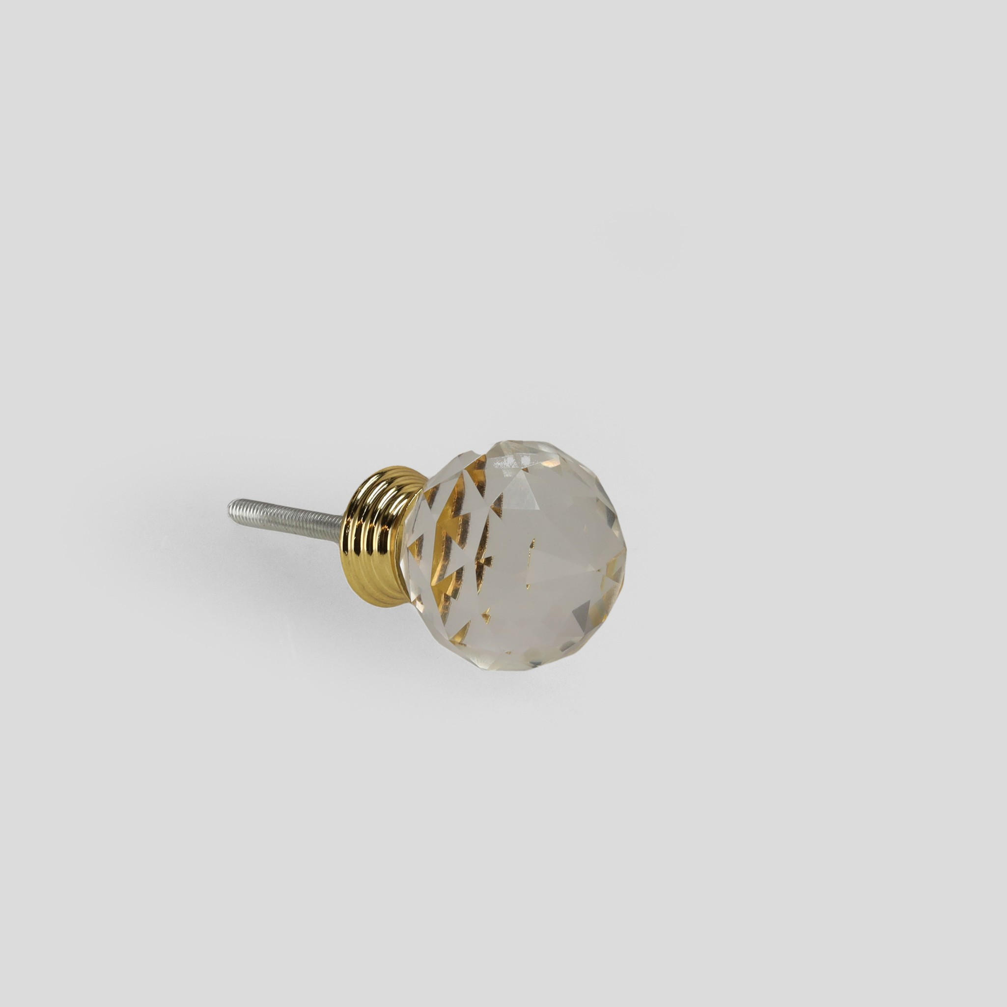 DREHKNOPF Funkyball - Goldfarben, Glas (3/3/6.5cm) - home&you