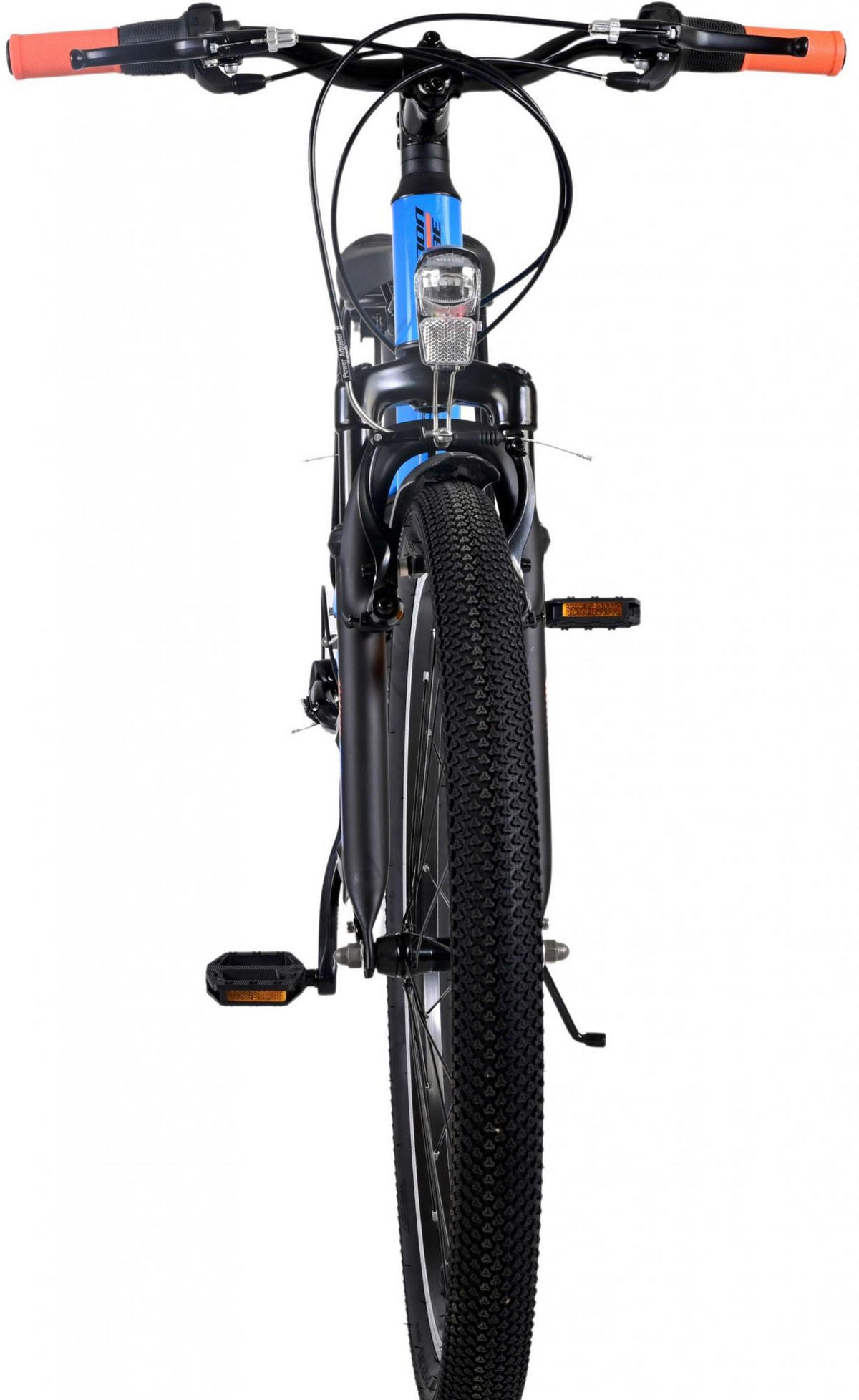 KINDERFAHRRAD Cross - Jungen - 2 Handbremsen - 18 Gänge - 24 Zoll - Blau - Blau, Metall (70cm) - TPFSports