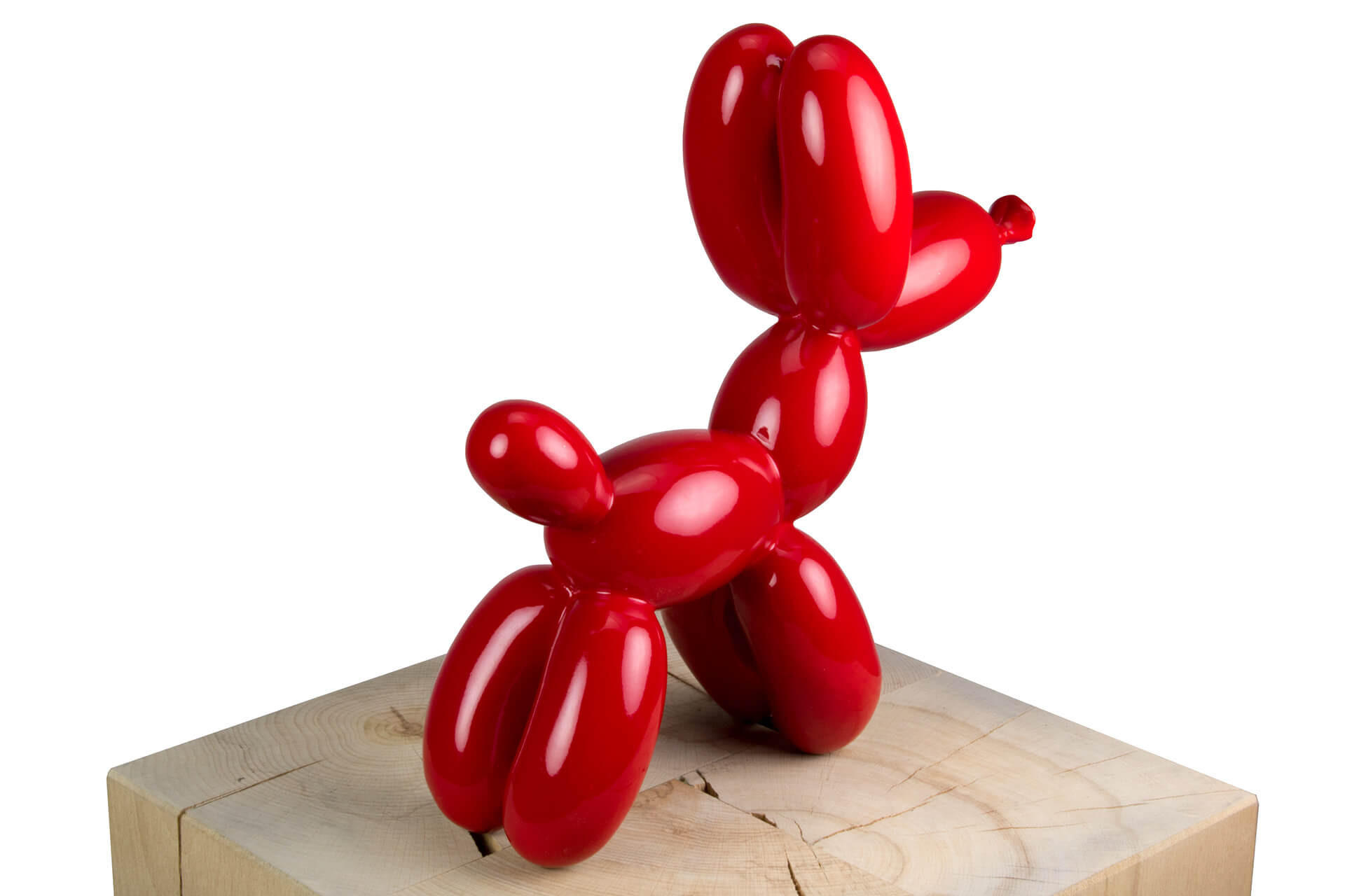 SKULPTUR Rot 28/26 cm - Rot, Stein (0.95/26/10cm) - KUNSTLOFT