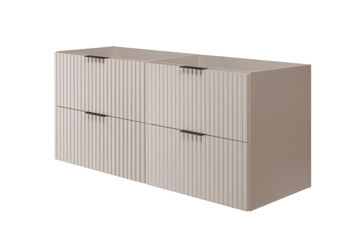 WASCHBECKUNTERSCHRANK FLOW Kaschmir 120/57/46 cm - Kaschmir, Holzwerkstoff (120/57/46cm) - Rodan