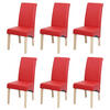 ESSZIMMERSTUHL Rot 6er-Set - Rot, Textil (46/99/50cm) - MCW