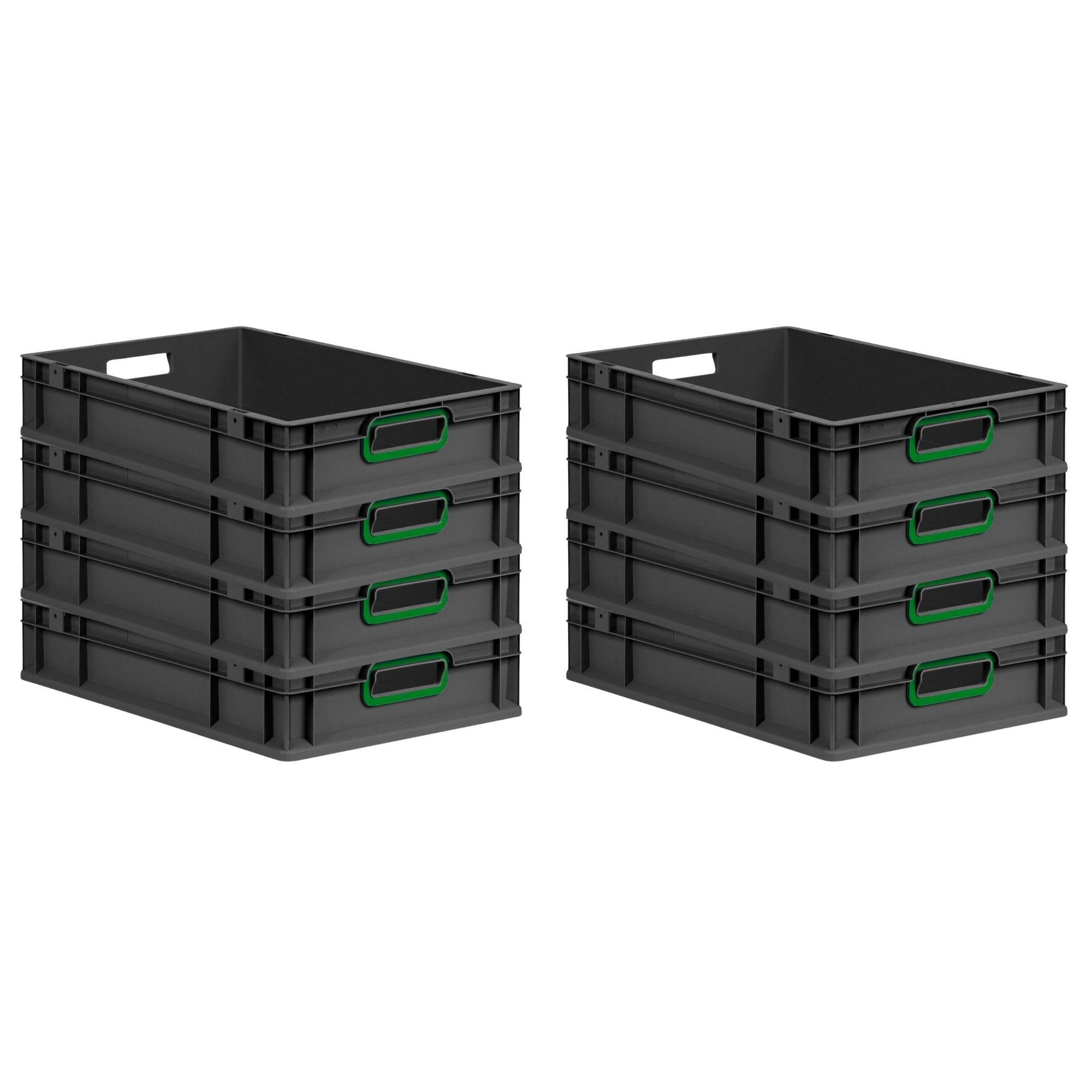 Proregal Eurobox Schwarz, Grün 40x12x60 cm
