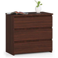 NACHTTISCH Dunkelbraun 57/60/35 - Dunkelbraun, Holzwerkstoff (60/57/35cm) - RAUMHIRSCH FURNITURE