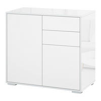 SIDEBOARD Weiß 79/36/74 cm - Weiß, Holz (79/74/36cm) - PANGIVO
