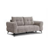 SOFA SALVINI 2,5-Sitzer, dunkelbeige - Beige, Holz/Textil (206/88/99cm) - Courtois Laville