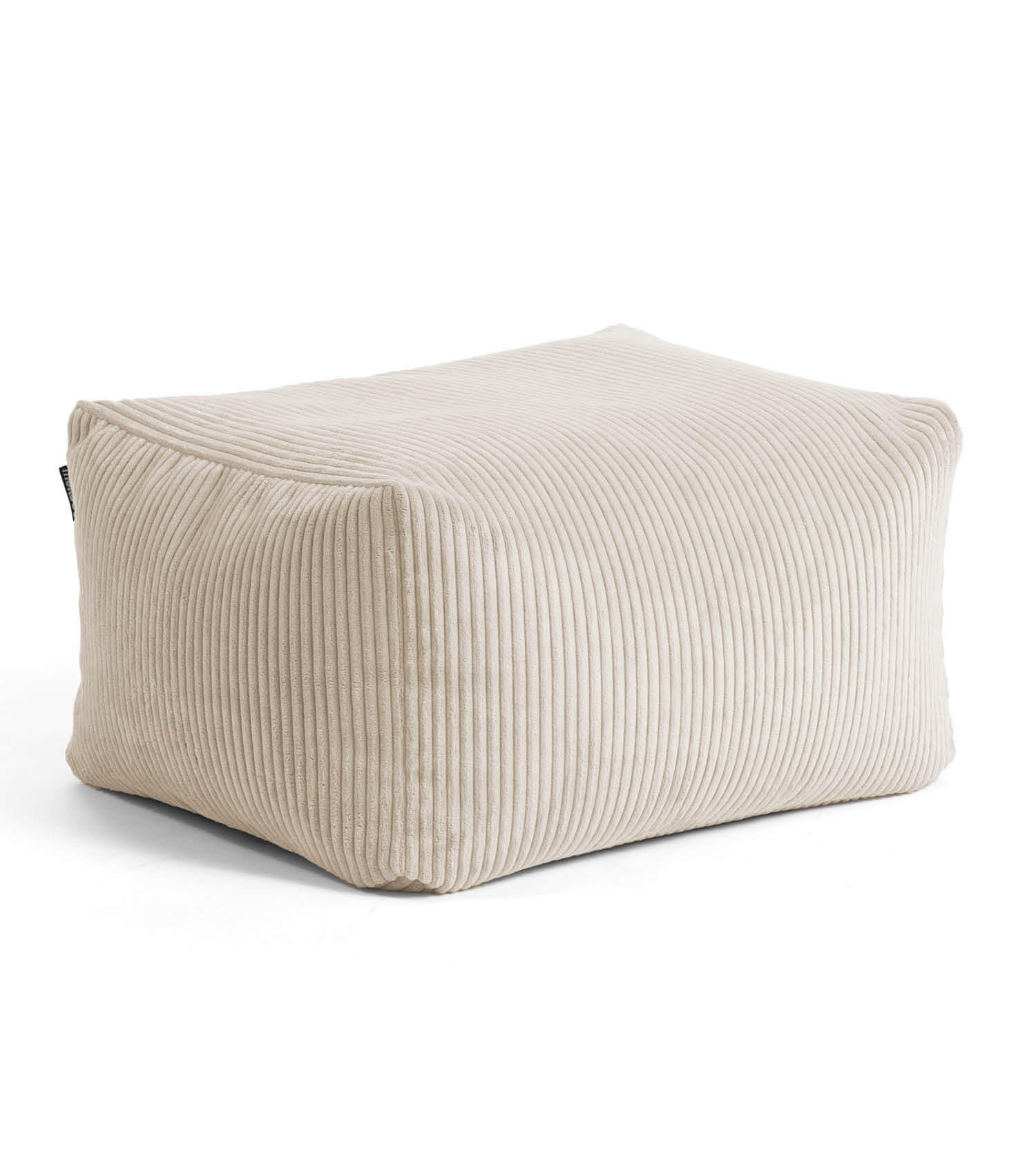 POUF Der Ruhestifter - Beige, Textil (65/35/55cm) - Mokebo