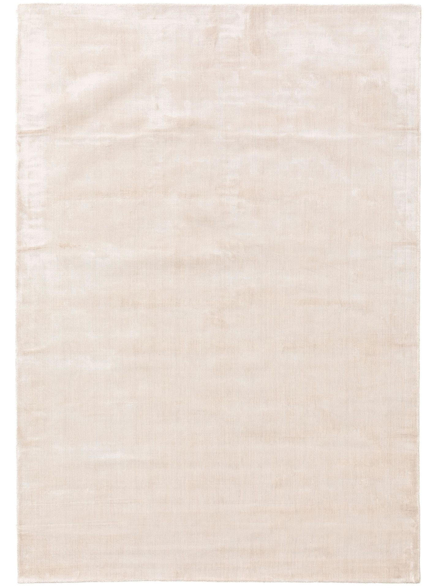 TEPPICH Viskoseteppich Nela Beige - Beige, Textil (200/1cm) - KUNSTLOFT
