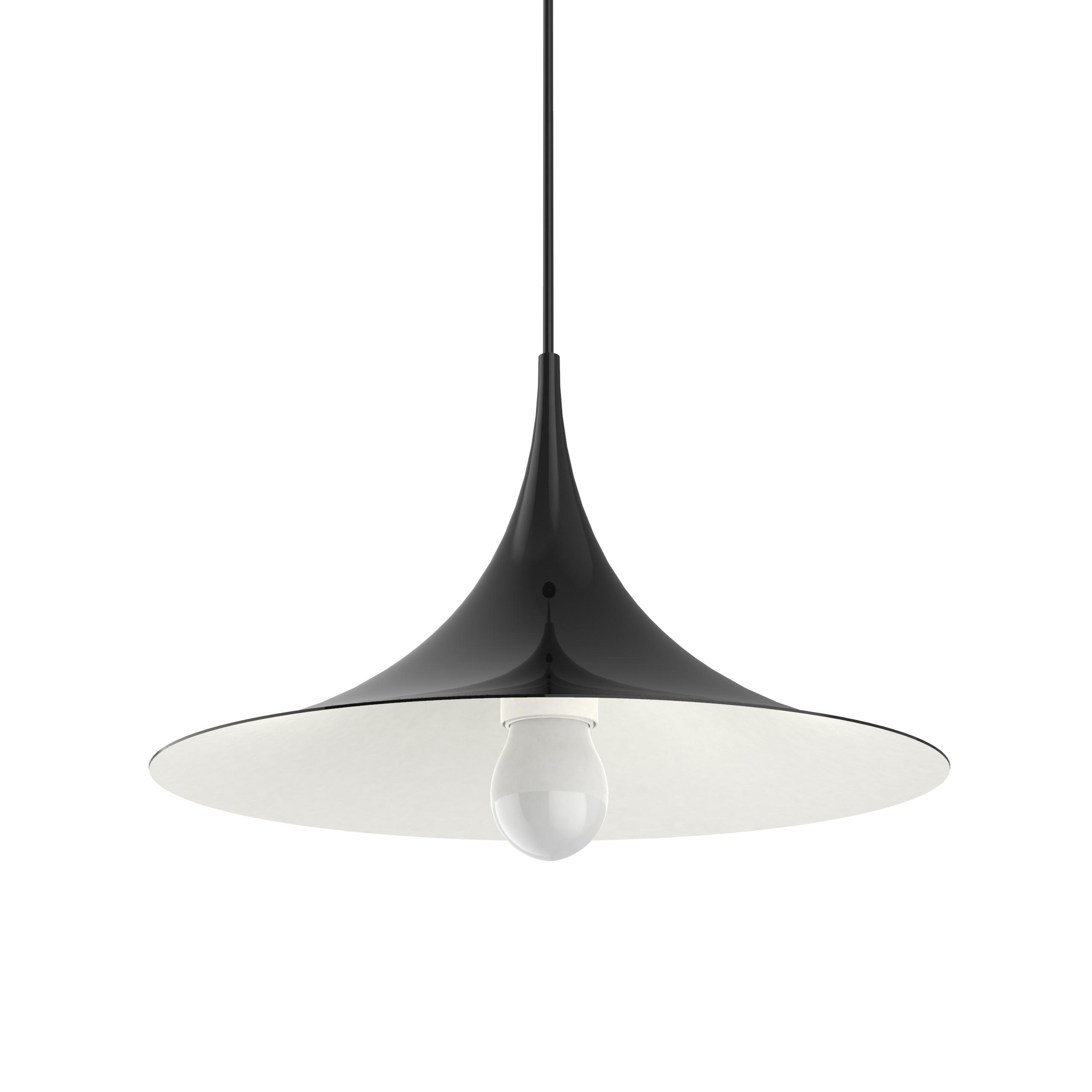 HÄNGELEUCHTE - Schwarz, Metall (33/33/16cm) - Lumicom
