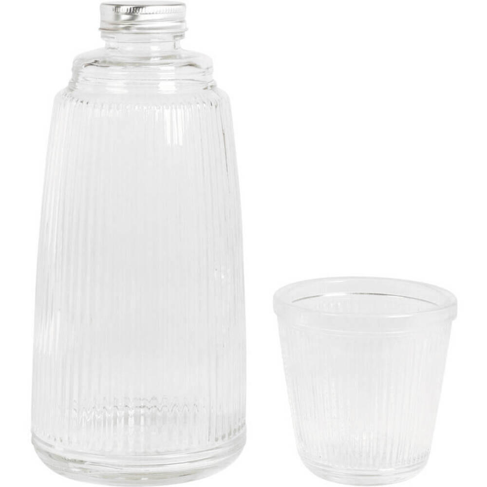 GLASFLASCHE 1000 ml - Transparent, Glas (10L) - Excellent Houseware
