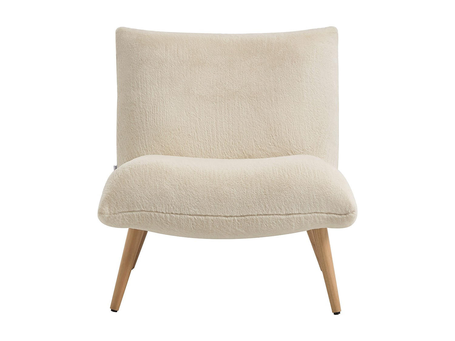 SESSEL mit gerader Rückenlehne - 1 Person - Stoff - Beige - - Beige, Textil (77/81/90cm) - Vente-Unique