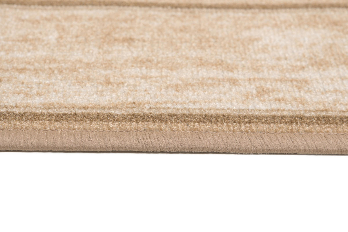 TEPPICHLÄUFER Anti-Rutsch Beige rutschfest Gummiunterlage 100/1400 cm - Beige, Textil (100/1400cm) - Tapiso