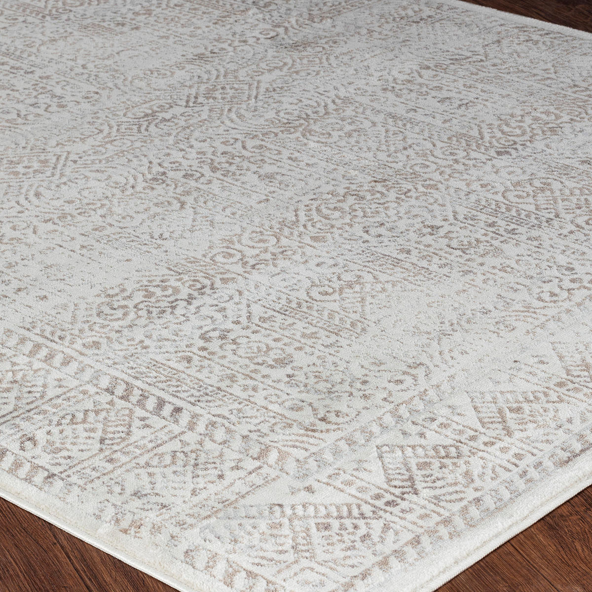 VINTAGE-TEPPICH 160/215 cm Braun - Beige, Naturmaterialien/Textil (160/215cm) - LIVABLISS