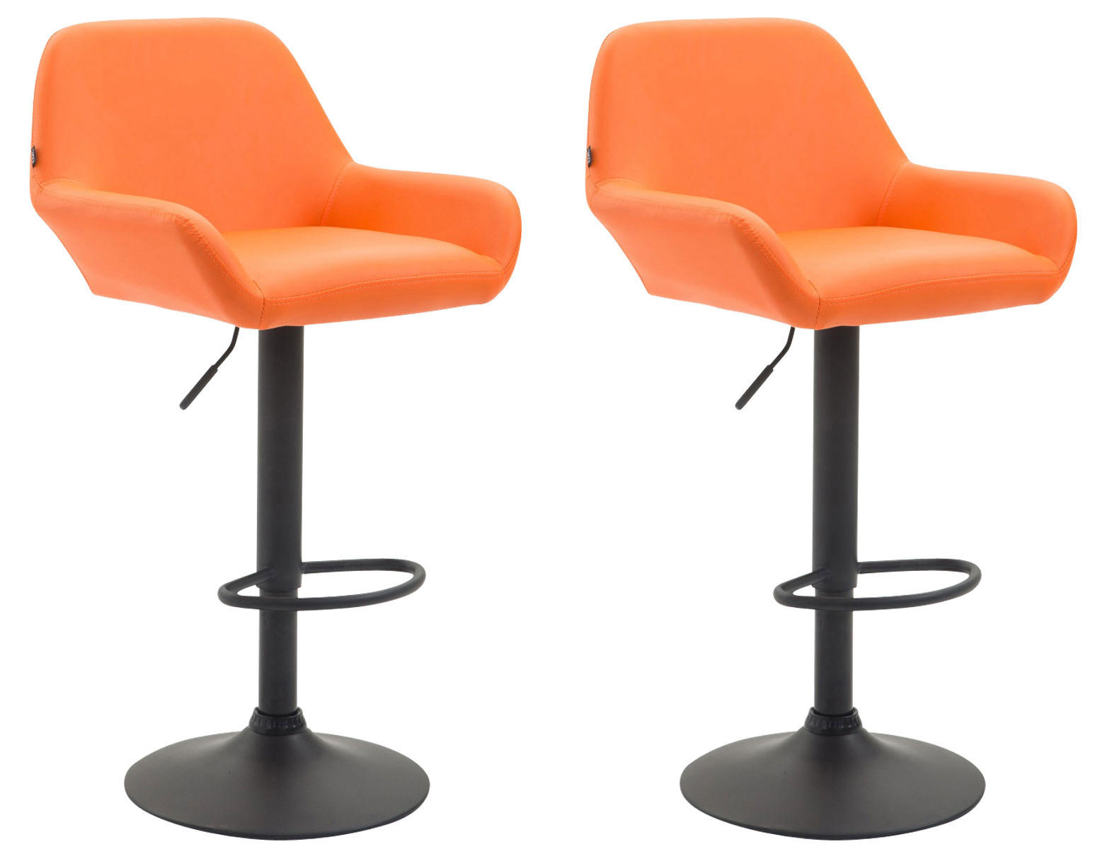 Deluke Barhocker Orange 51x89x52 cm