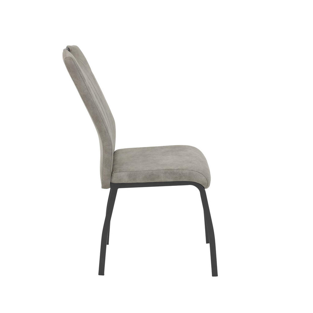 Thumbnail - Hela Vertriebs GmbH Stuhl-Set, Grau, Textil, 44x96x64 cm, Esszimmer, Stühle, Esszimmerstühle, Vierfußstühle