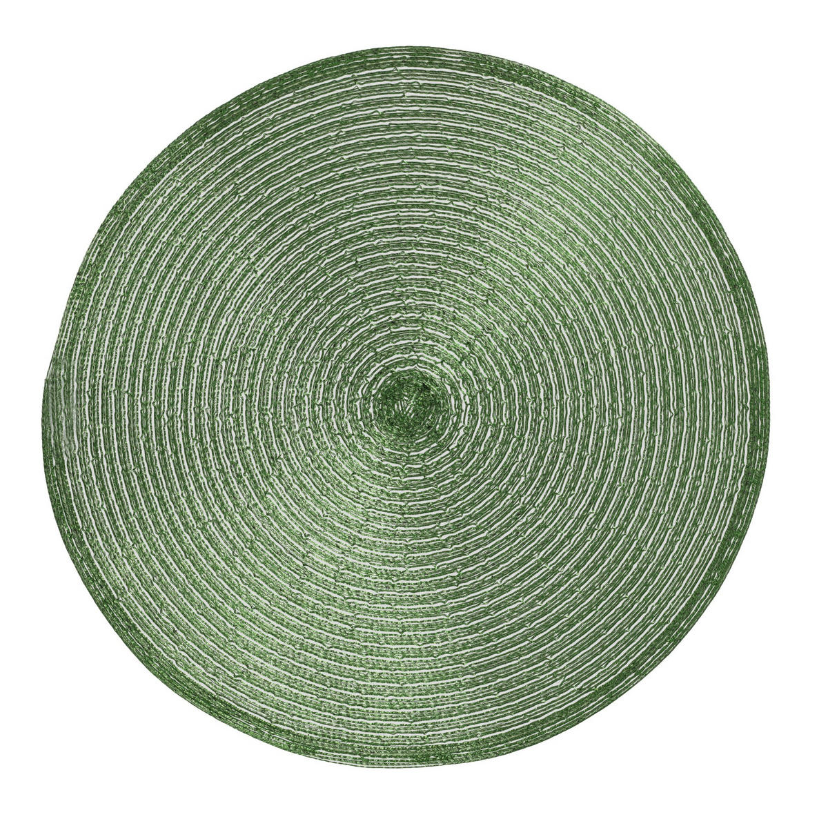 TISCHSET Glitter - Dunkelgrün, Textil (38cm) - home&you