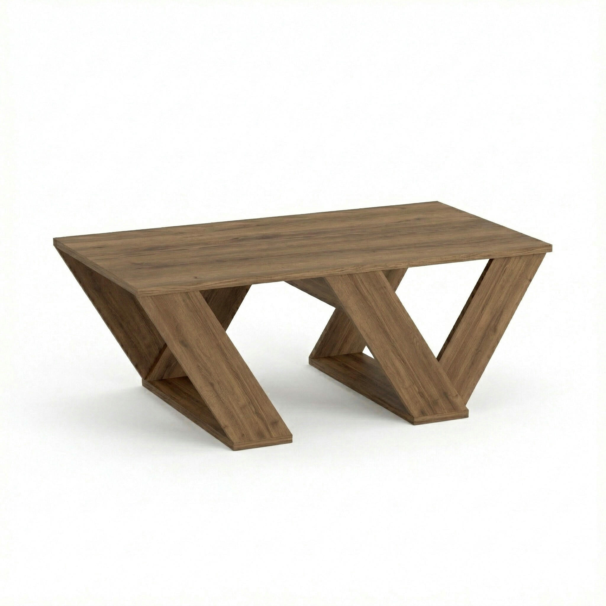 Decortie Couchtisch Walnuss 110x40x60 cm