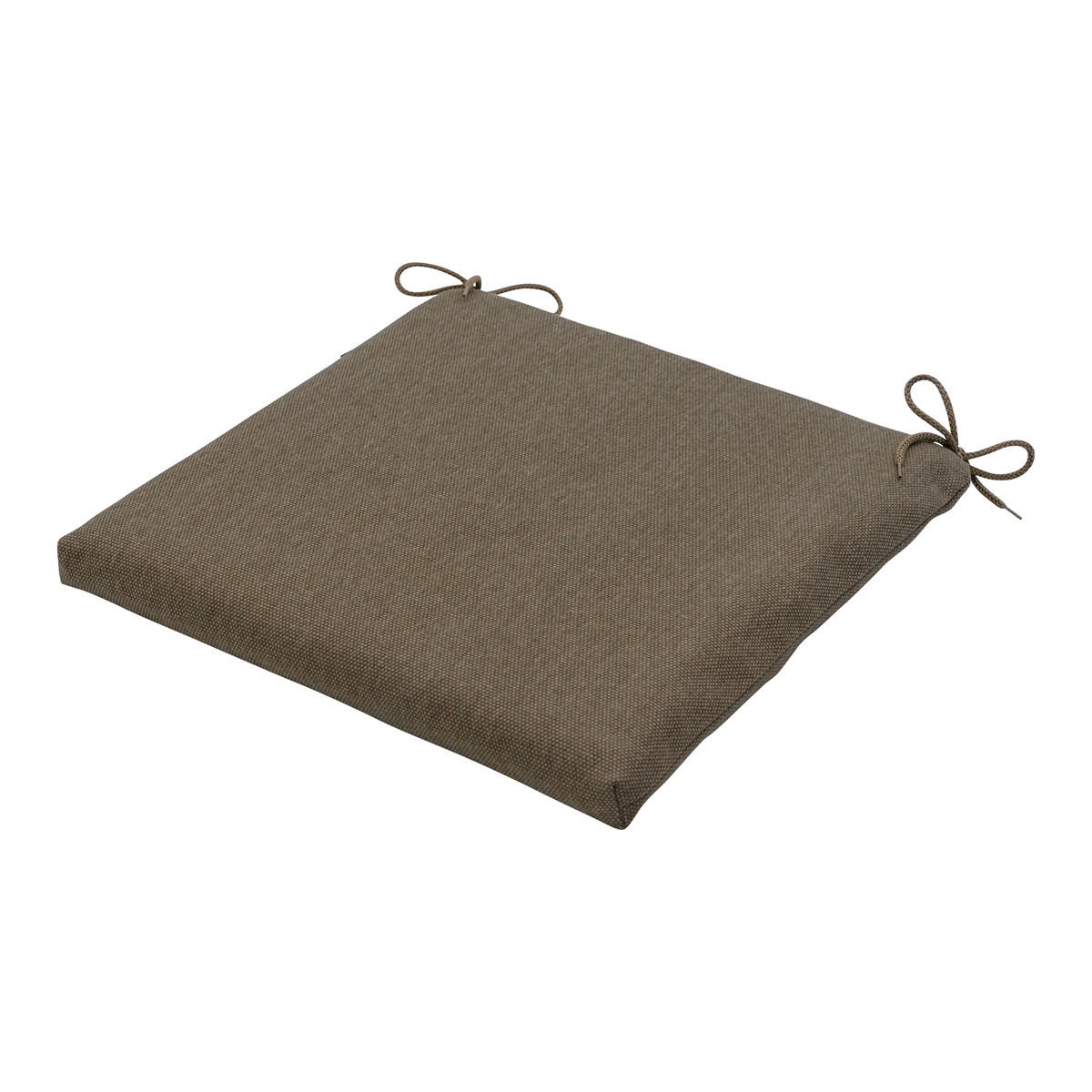 SITZKISSEN Canvas 40/40 cm 4er-Set - Taupe, Textil (40/4/40cm) - Madison