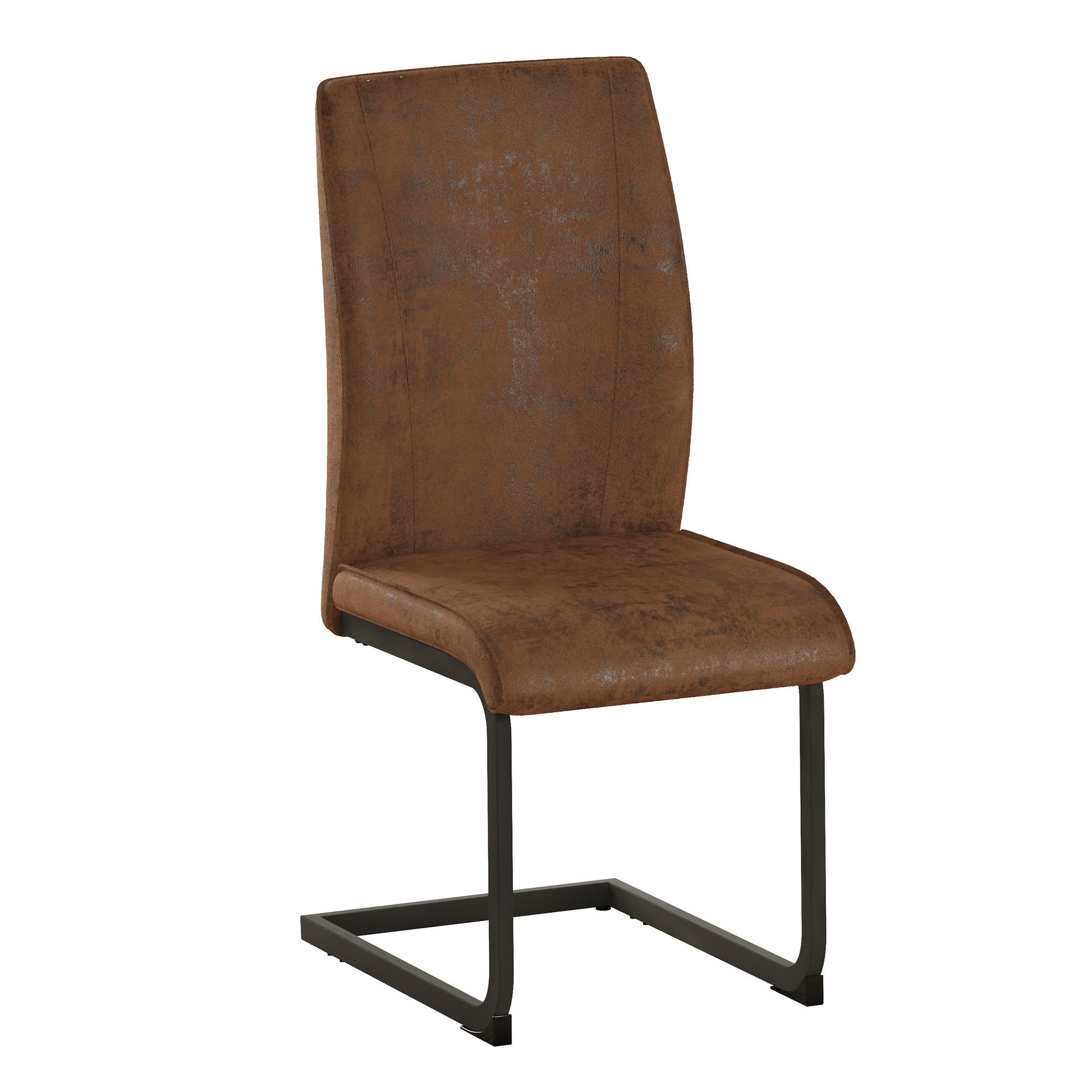 SCHWINGSTUHL DE-36741 2er-Set mit Technologie-Stoff und Metallbeinen Braun - Braun, Metall (44.5/99/43cm) - ComfortXL