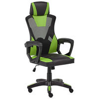 BÜROSTUHL Kunstleder Limettengrün Ignis - Limette, Kunststoff (60/112/60cm) - Beliani